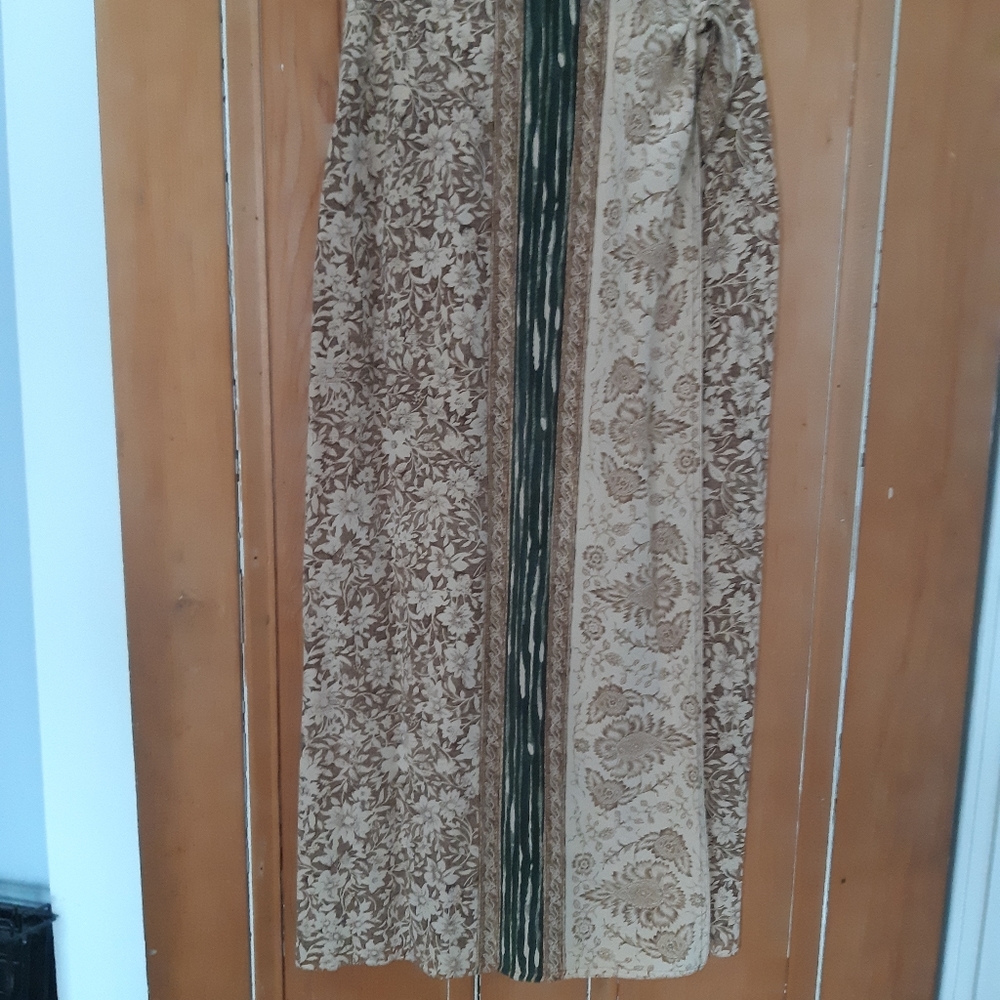 exquisite silk wrap skirt